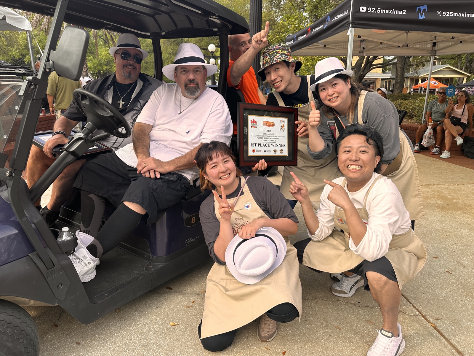 2026年トラディショナル部門優勝、1st Place Winnerの盾